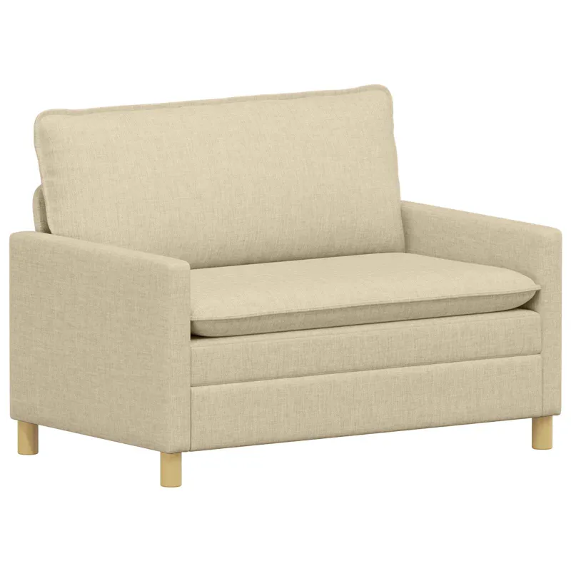 Sofa Kreminė 126 x 81 x 87,5 cm Audinys