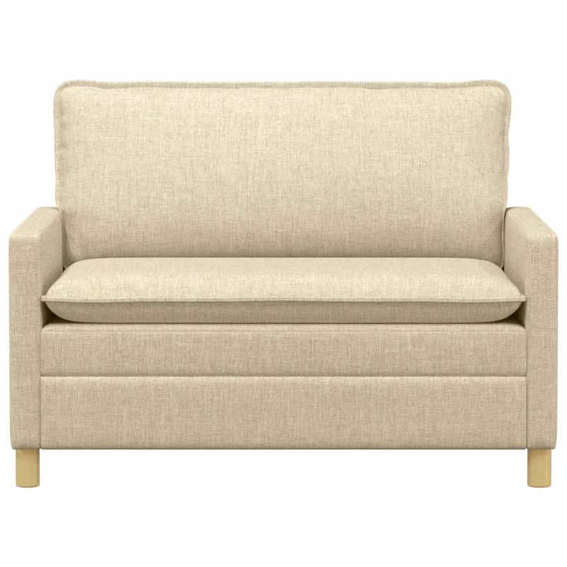 Sofa Kreminė 126 x 81 x 87,5 cm Audinys