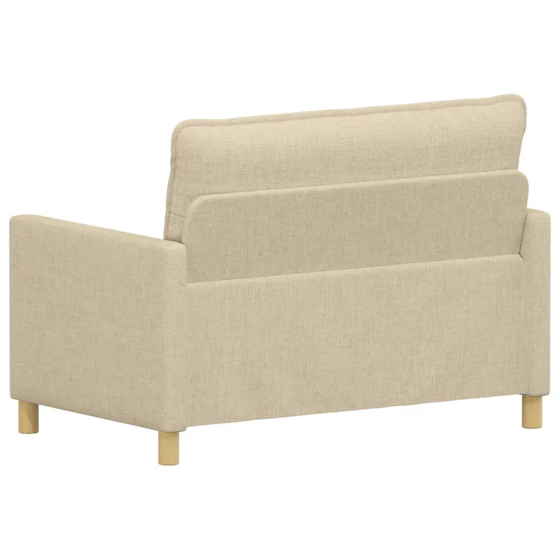 Sofa Kreminė 126 x 81 x 87,5 cm Audinys