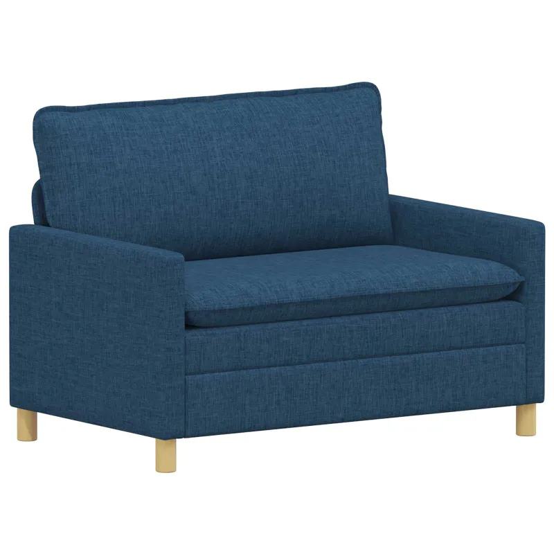 Sofa Mėlyna 126 x 81 x 87,5 cm Audinys