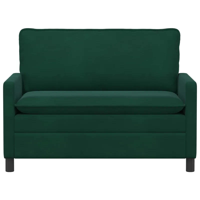 Sofa Tamsiai žalia 126 x 81 x 87,5 cm