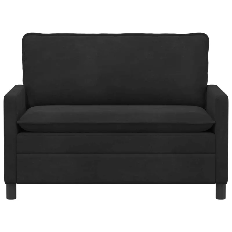 Sofa Juoda 126 x 81 x 87,5 cm Aksomas