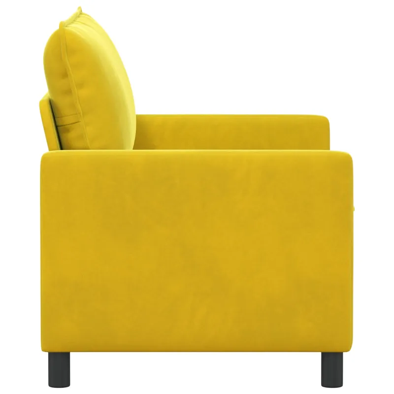 Sofa Geltona 126 x 81 x 87,5 cm Aksomas