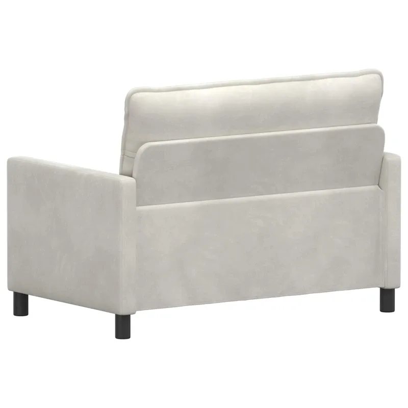 Sofa Kreminė 126 x 81 x 87,5 cm Aksomas