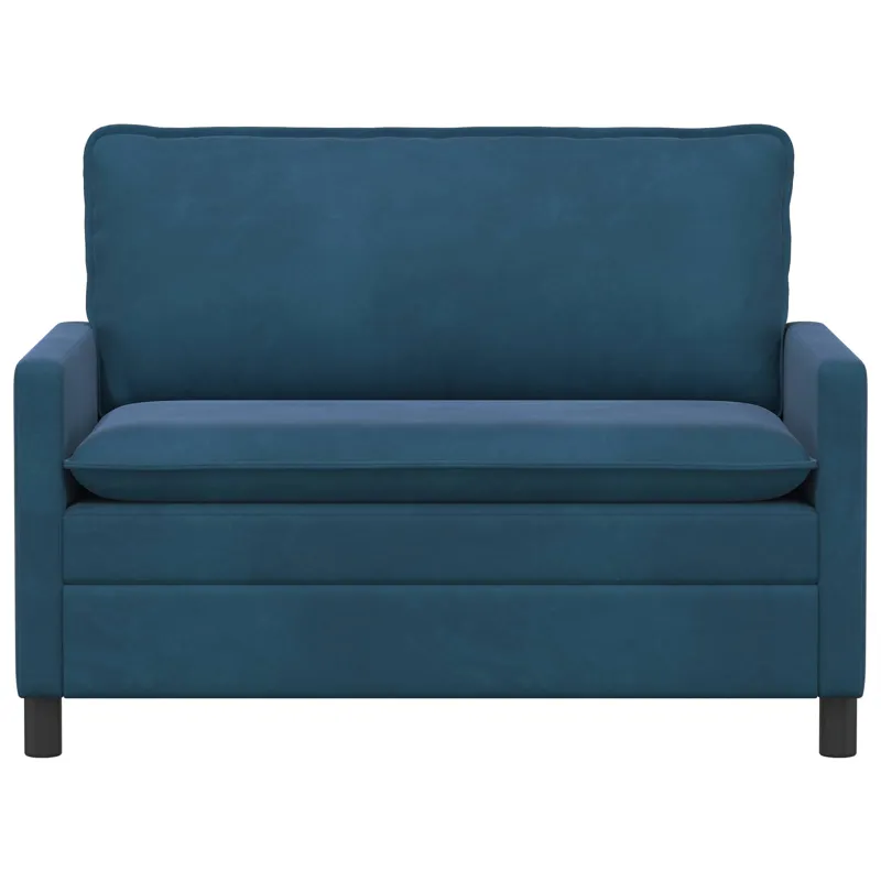 Sofa Mėlyna 126 x 81 x 87,5 cm Aksomas