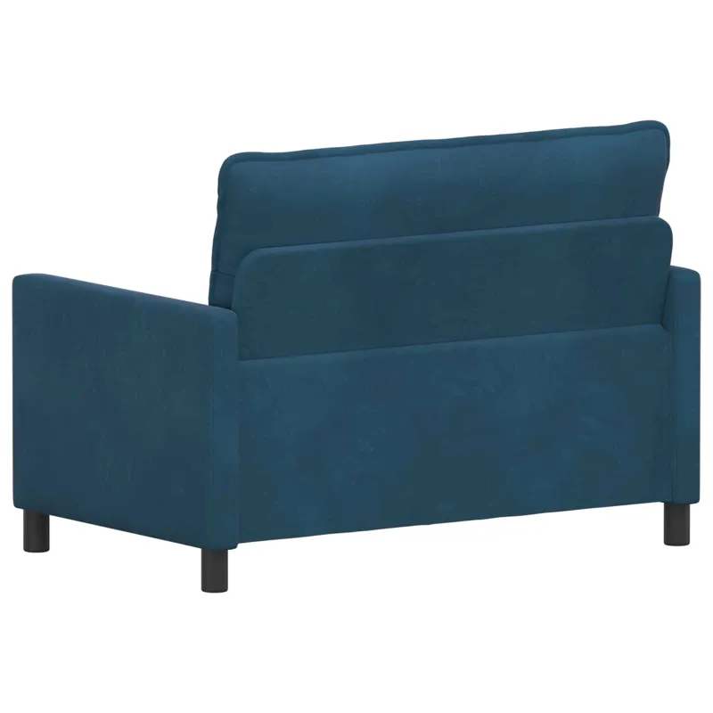 Sofa Mėlyna 126 x 81 x 87,5 cm Aksomas