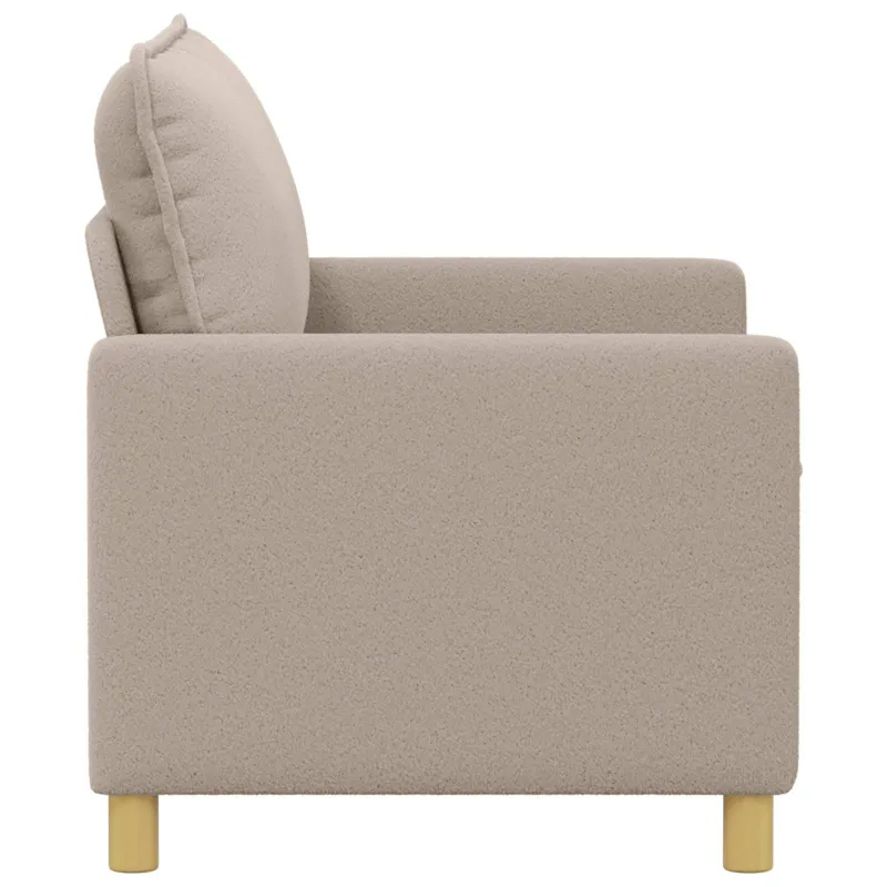 Sofa Šviesiai pilka 126 x 81 x 87,5 cm Audinys