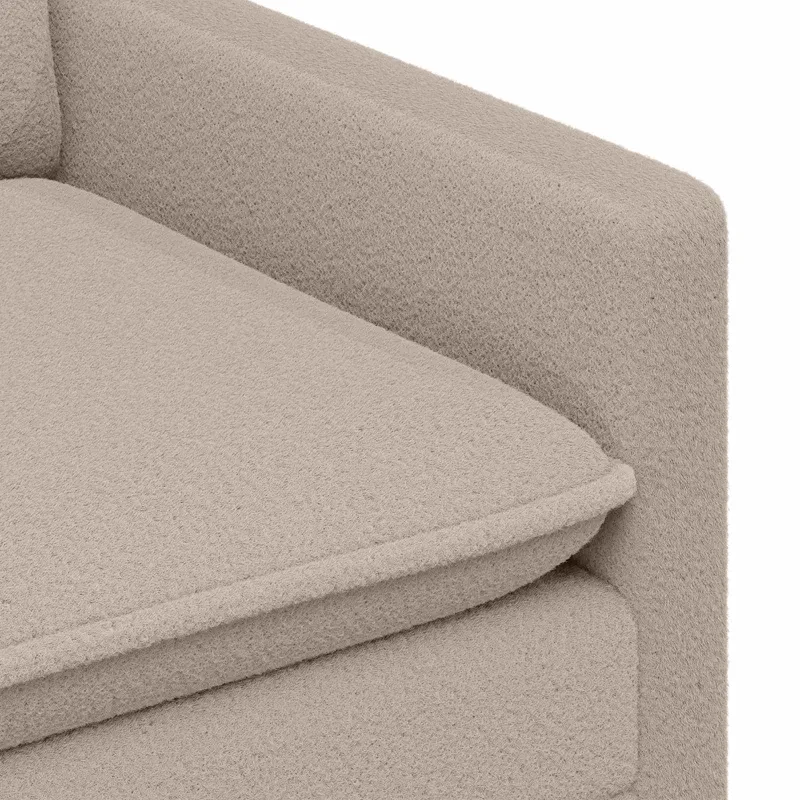 Sofa Šviesiai pilka 126 x 81 x 87,5 cm Audinys