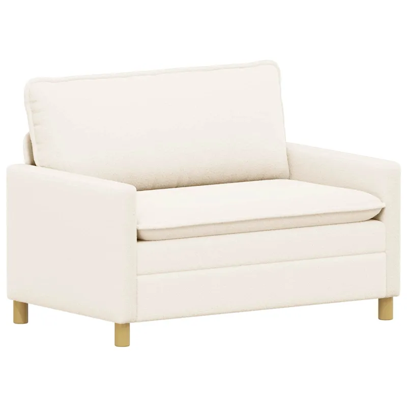 Sofa Kreminė 126 x 81 x 87,5 cm Audinys