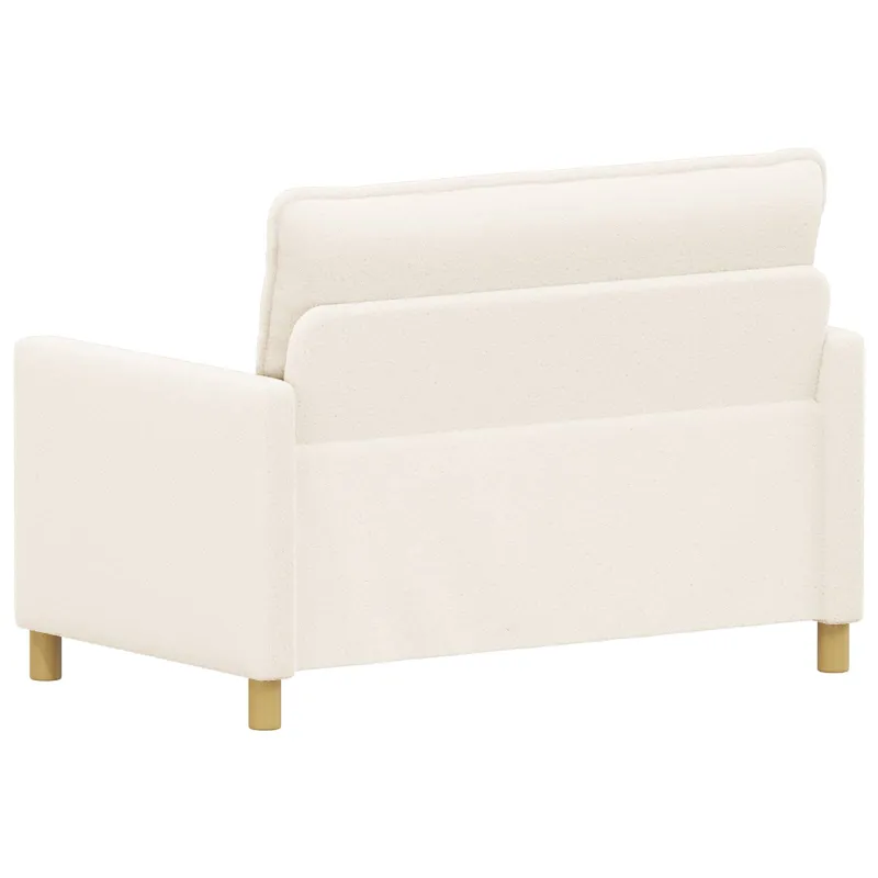 Sofa Kreminė 126 x 81 x 87,5 cm Audinys