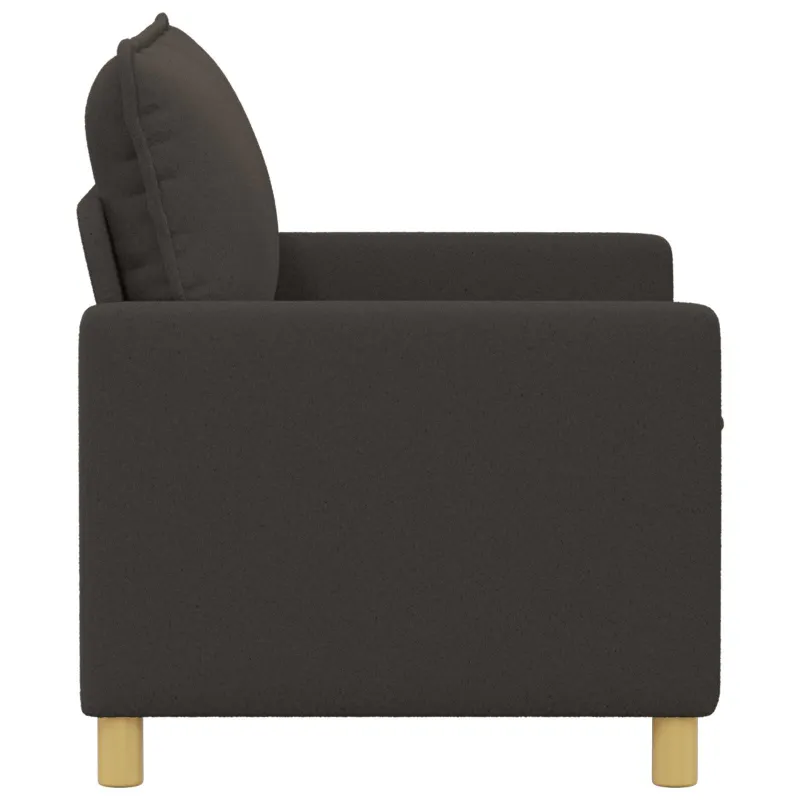 Sofa Tamsiai pilka 126 x 81 x 87,5 cm Audinys