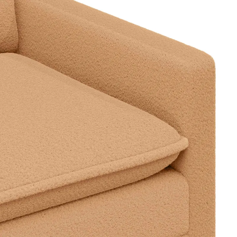 Sofa Smėlio 126 x 81 x 87,5 cm Audinys