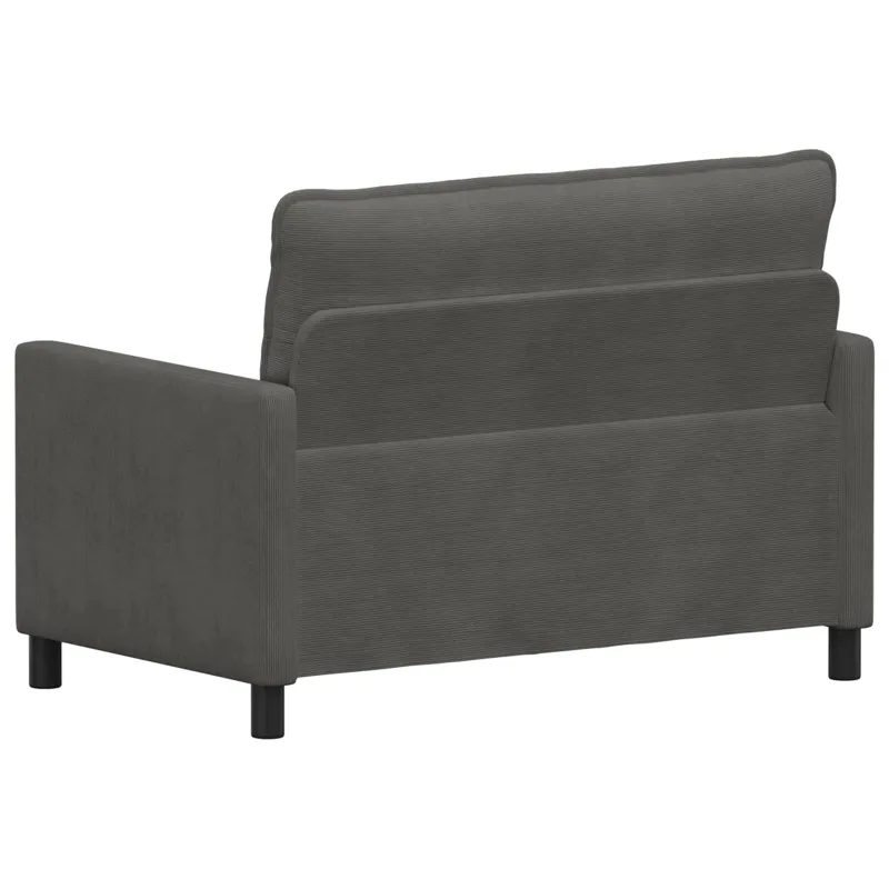 Sofa Tamsiai pilka 126 x 81 x 87,5 cm Audinys