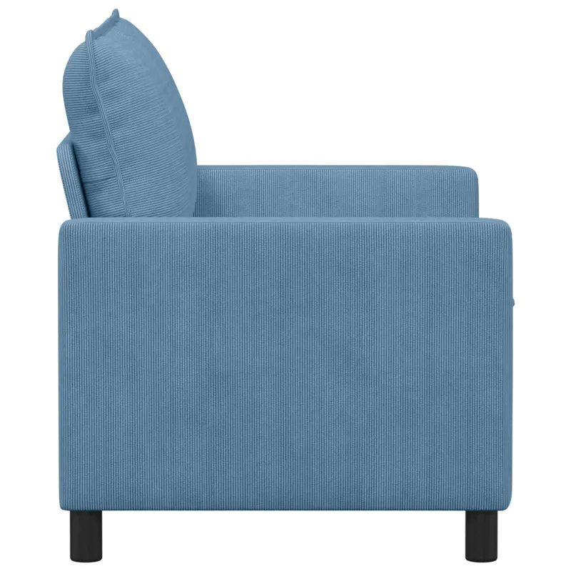 Sofa Mėlyna 126 x 81 x 87,5 cm Audinys