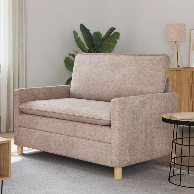 Sofa Smėlio 126 x 81 x 87,5 cm Poliesteris