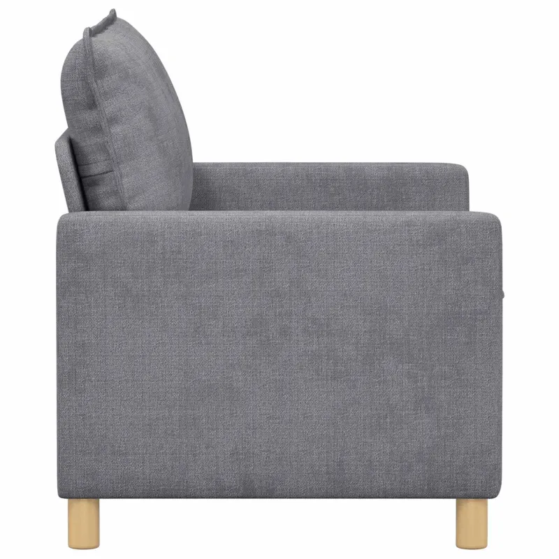 Sofa Šviesiai pilka 126 x 81 x 87,5 cm Poliesteris