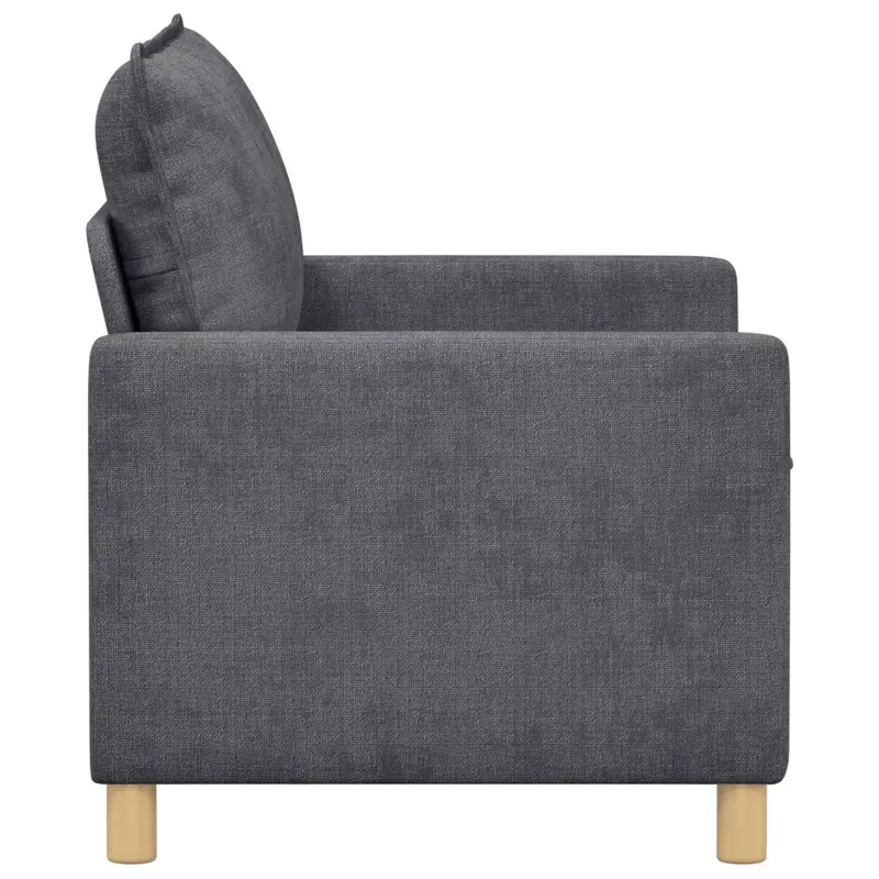 Sofa Tamsiai pilka 126 x 81 x 87,5 cm Poliesteris