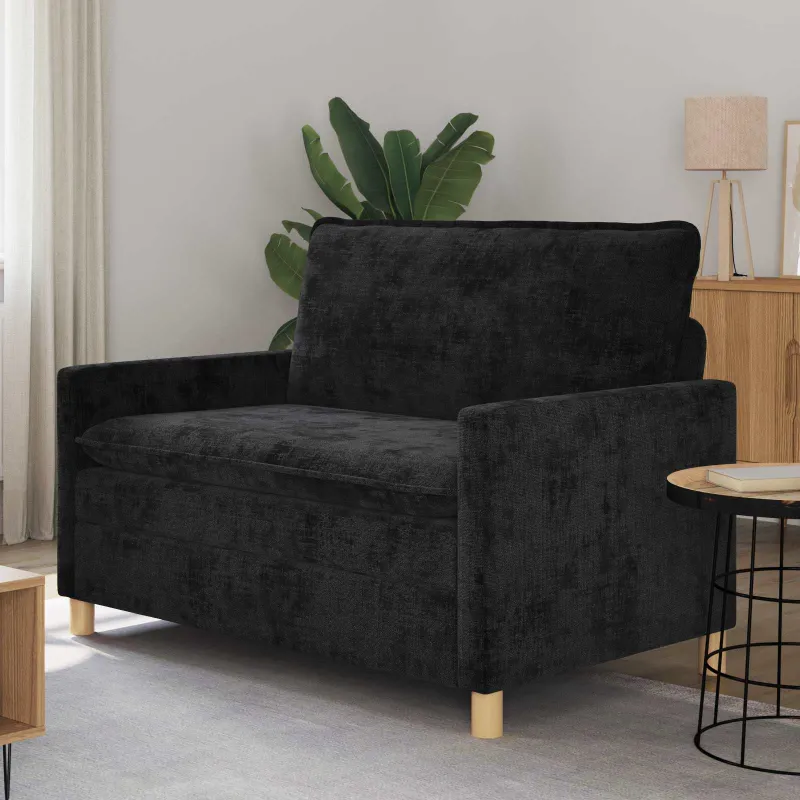 Sofa Juoda 126 x 81 x 87,5 cm Poliesteris