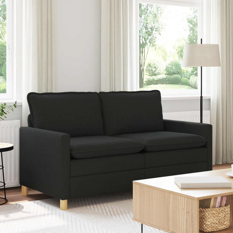 Sofa Juoda 156 x 81 x 87,5 cm Audinys