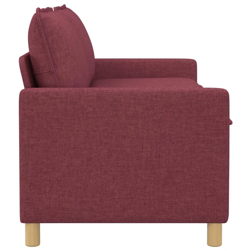 Sofa Vyno raudona 156 x 81 x 87,5 cm Audinys