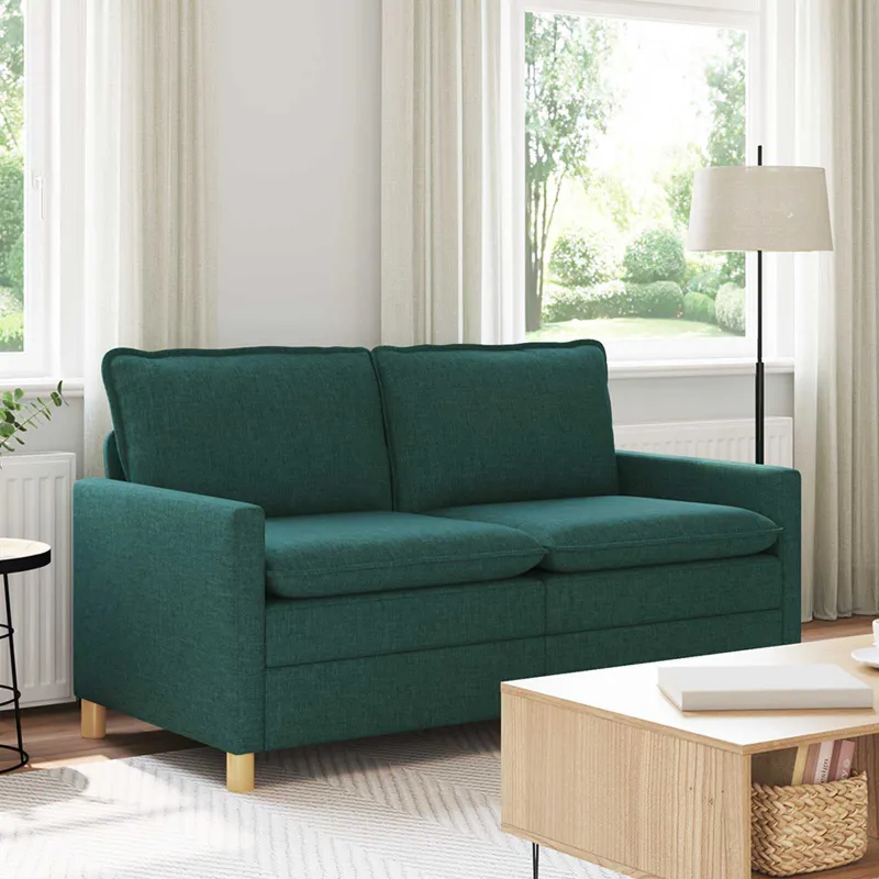 Sofa Tamsiai žalia 156 x 81 x 87,5 cm Audinys