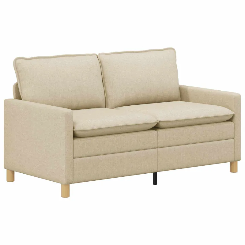 Sofa Kreminė 156 x 81 x 87,5 cm Audinys