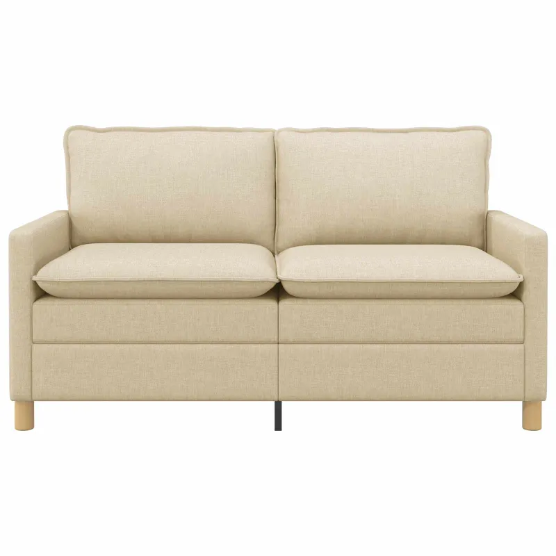 Sofa Kreminė 156 x 81 x 87,5 cm Audinys