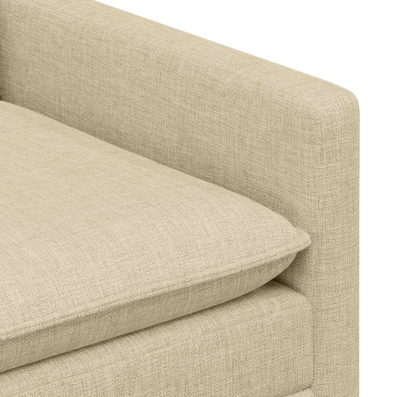 Sofa Kreminė 156 x 81 x 87,5 cm Audinys
