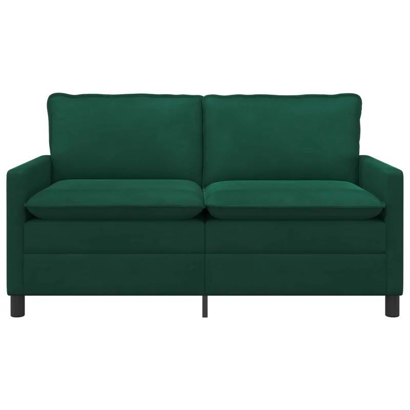 Sofa Tamsiai žalia 156 x 81 x 87,5 cm Aksomas