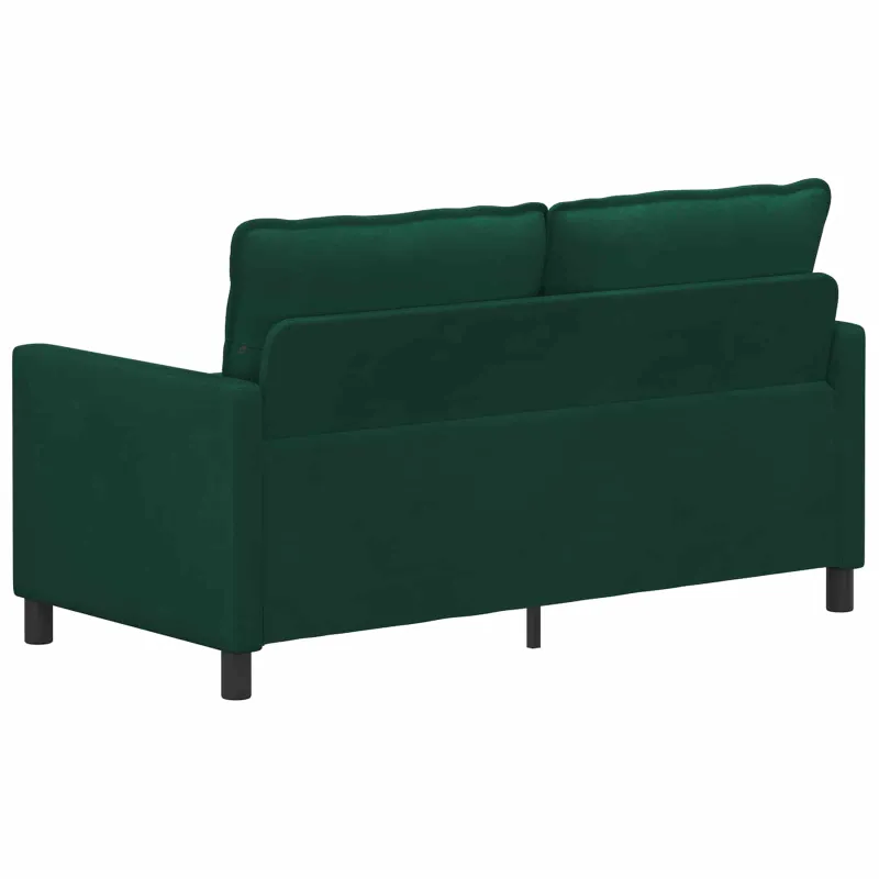 Sofa Tamsiai žalia 156 x 81 x 87,5 cm Aksomas