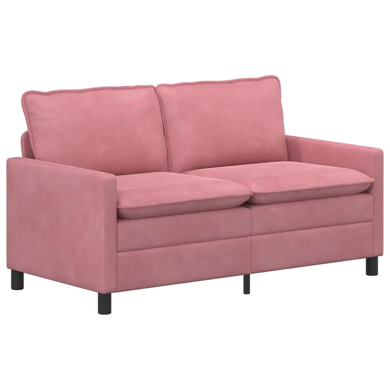 Sofa Rožinė 156 x 81 x 87,5 cm Aksomas