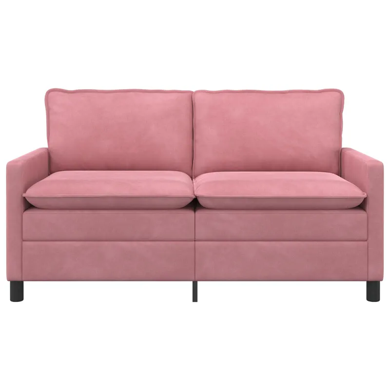 Sofa Rožinė 156 x 81 x 87,5 cm Aksomas