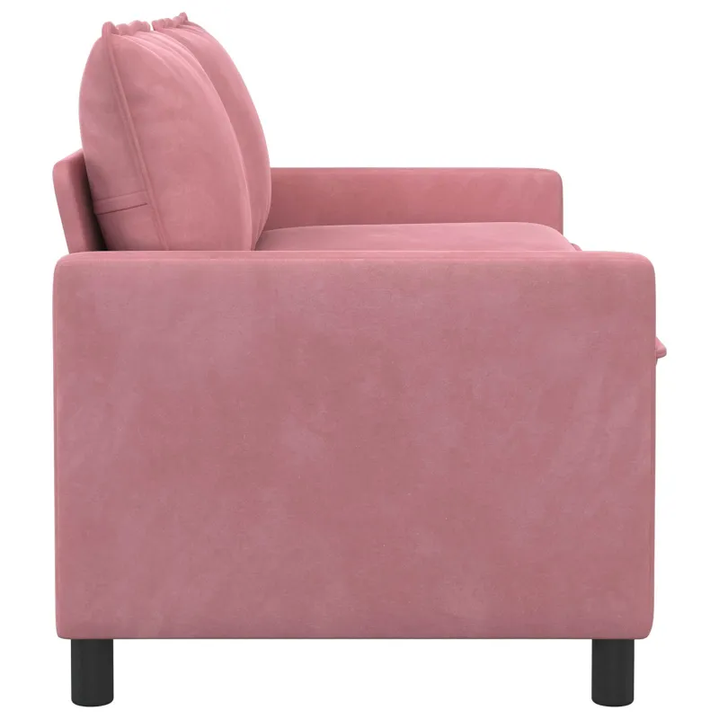 Sofa Rožinė 156 x 81 x 87,5 cm Aksomas