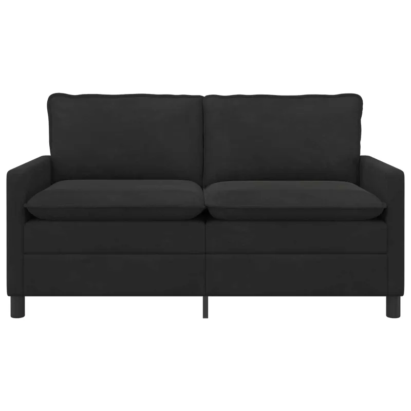 Sofa Juoda 156 x 81 x 87,5 cm Aksomas