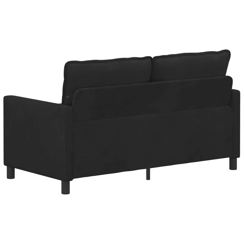 Sofa Juoda 156 x 81 x 87,5 cm Aksomas