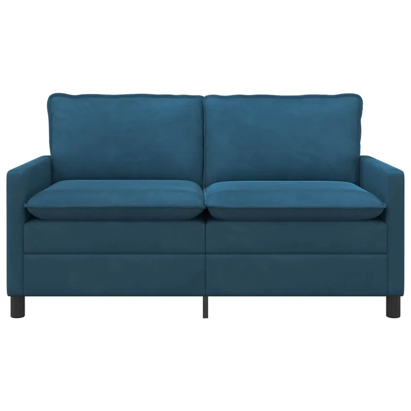 Sofa Mėlyna 156 x 81 x 87,5 cm Aksomas