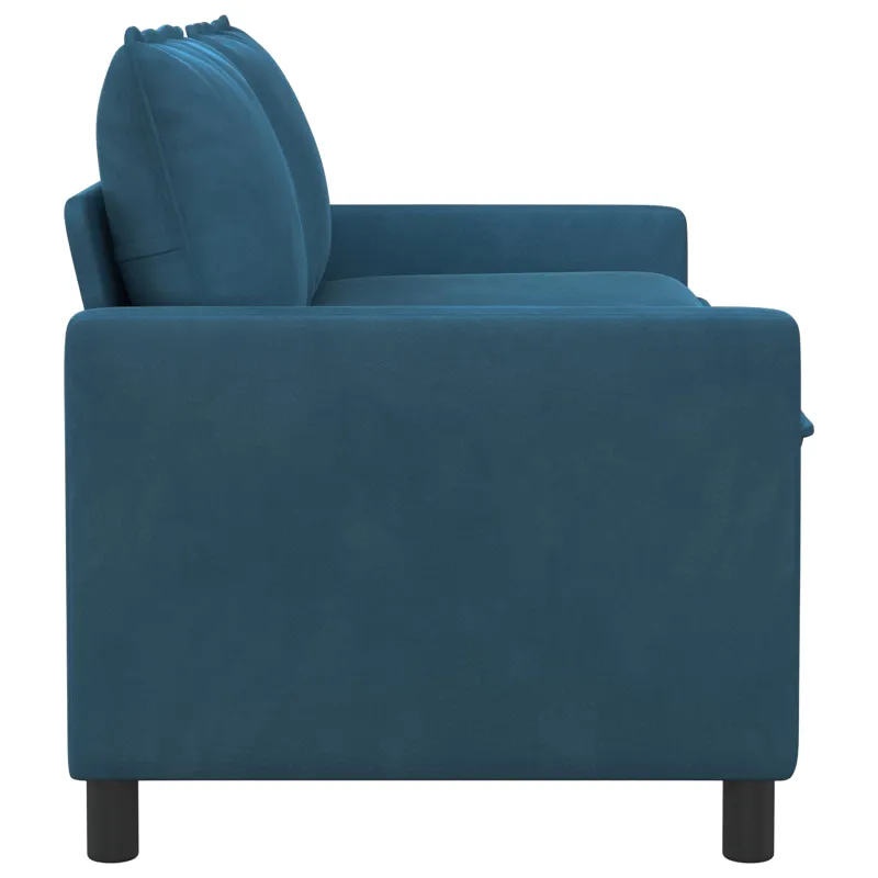 Sofa Mėlyna 156 x 81 x 87,5 cm Aksomas