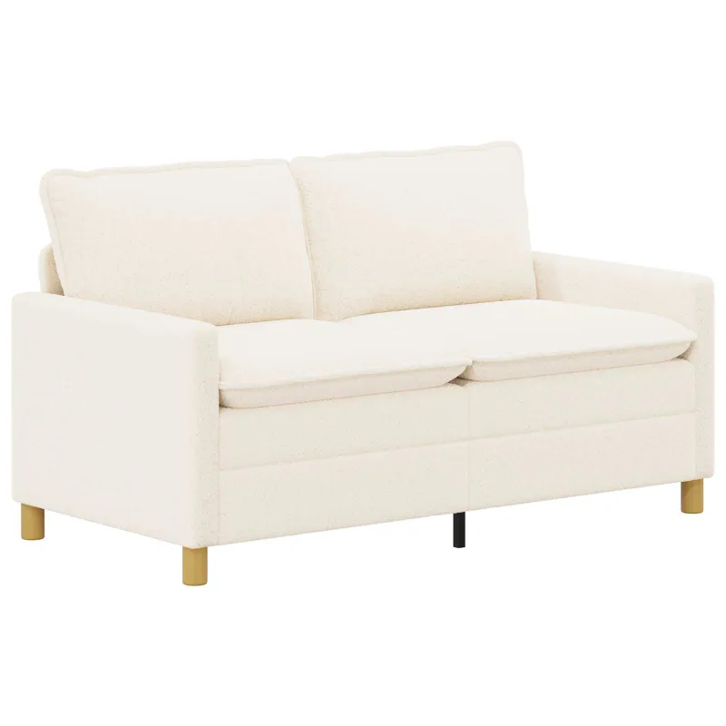 Sofa Kreminė 156 x 81 x 87,5 cm Audinys