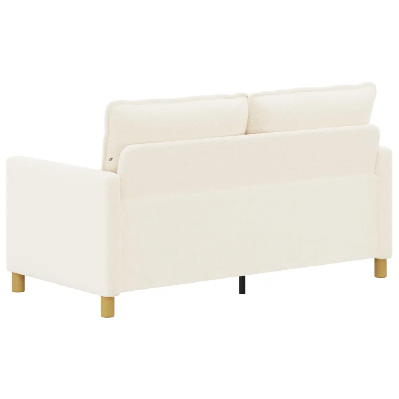 Sofa Kreminė 156 x 81 x 87,5 cm Audinys