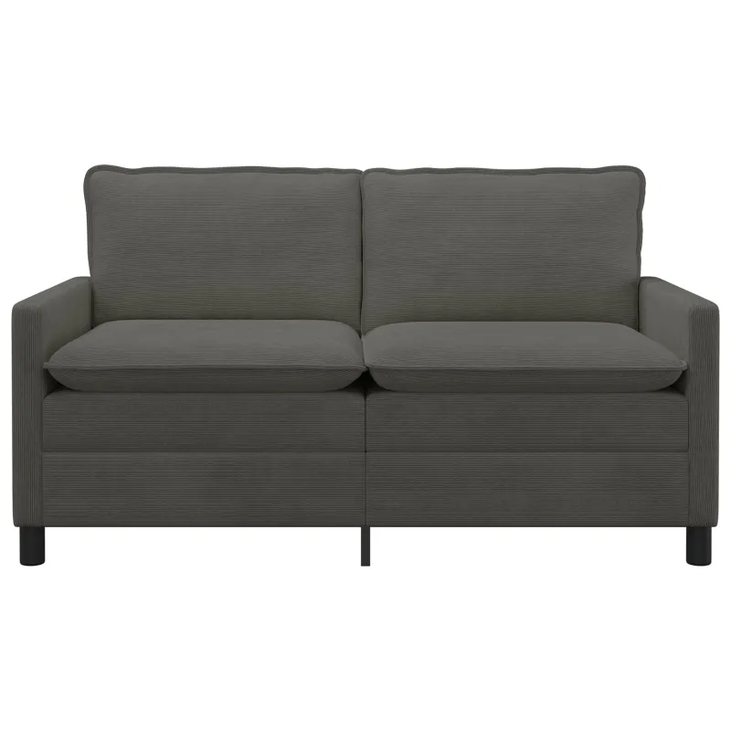 Sofa Tamsiai pilka 156 x 81 x 87,5 cm Audinys