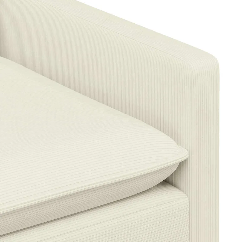 Sofa Kreminė 156 x 81 x 87,5 cm Audinys