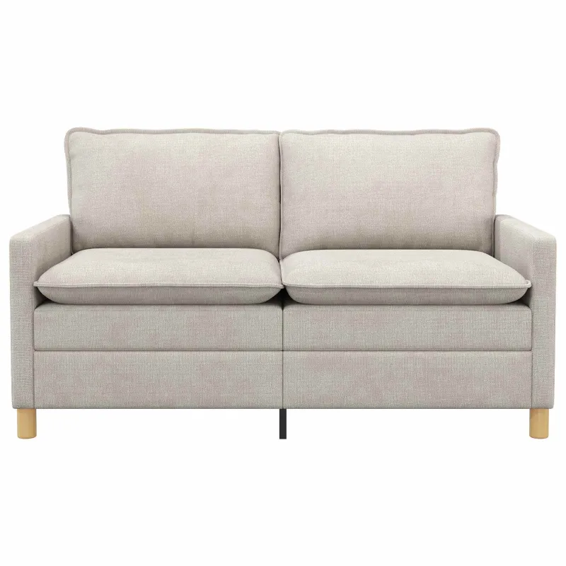 Sofa Kreminė 156 x 81 x 87,5 cm Poliesteris