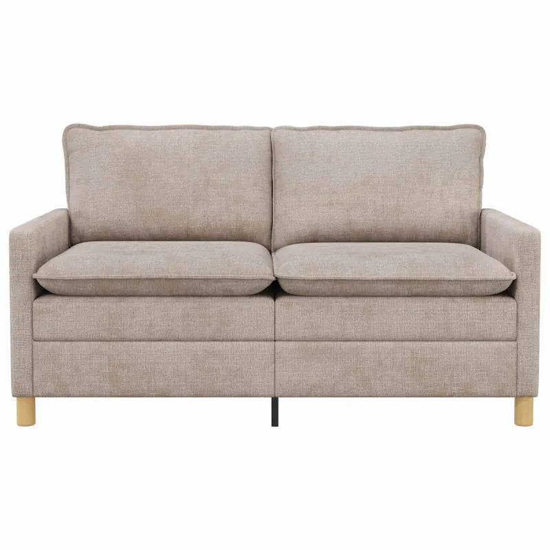 Sofa Smėlio 156 x 81 x 87,5 cm Poliesteris