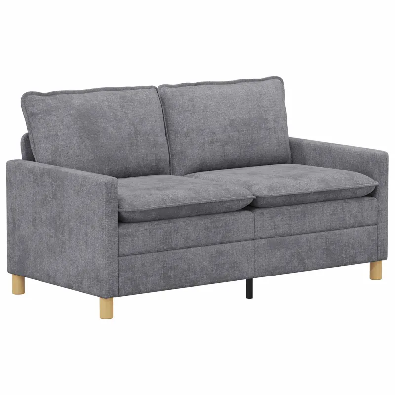 Sofa Šviesiai pilka 156 x 81 x 87,5 cm Poliesteris