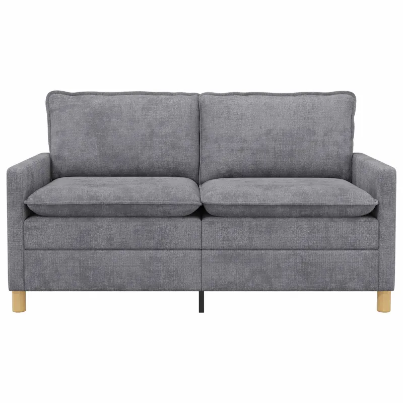 Sofa Šviesiai pilka 156 x 81 x 87,5 cm Poliesteris