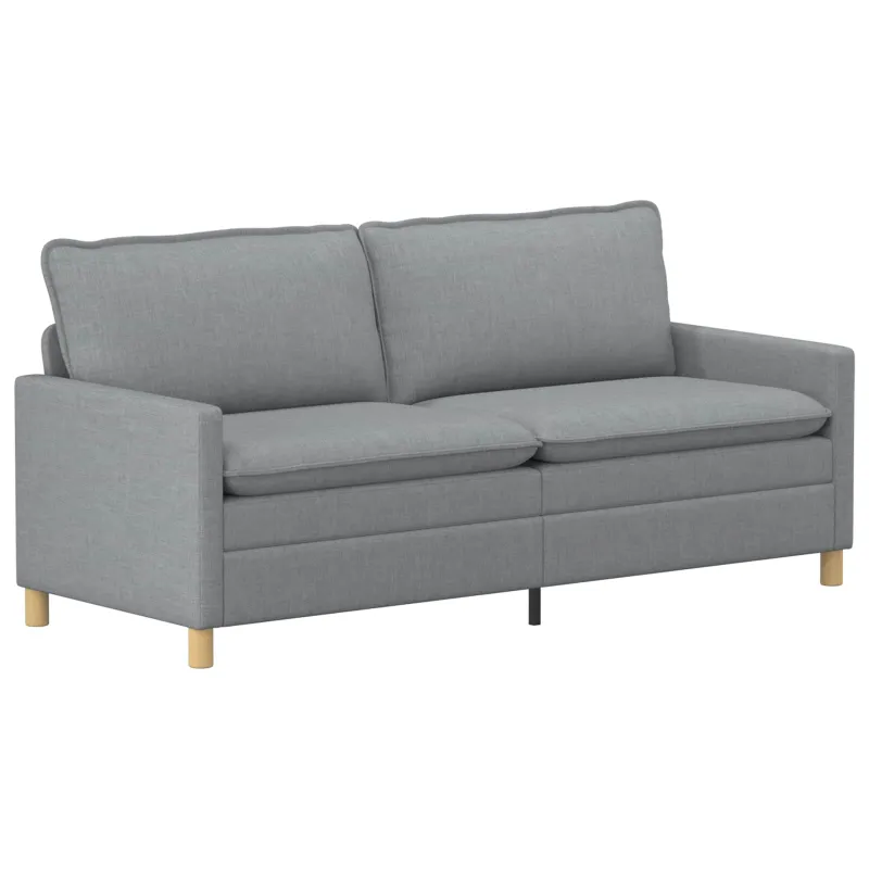 Sofa Šviesiai pilka 196 x 81 x 87,5 cm Audinys