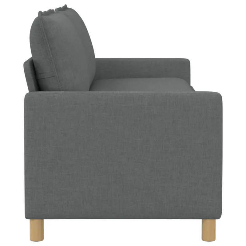 Sofa Tamsiai pilka 196 x 81 x 87,5 cm Audinys