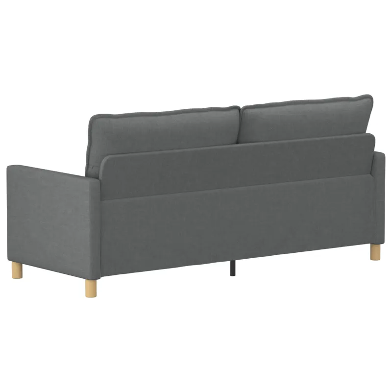 Sofa Tamsiai pilka 196 x 81 x 87,5 cm Audinys