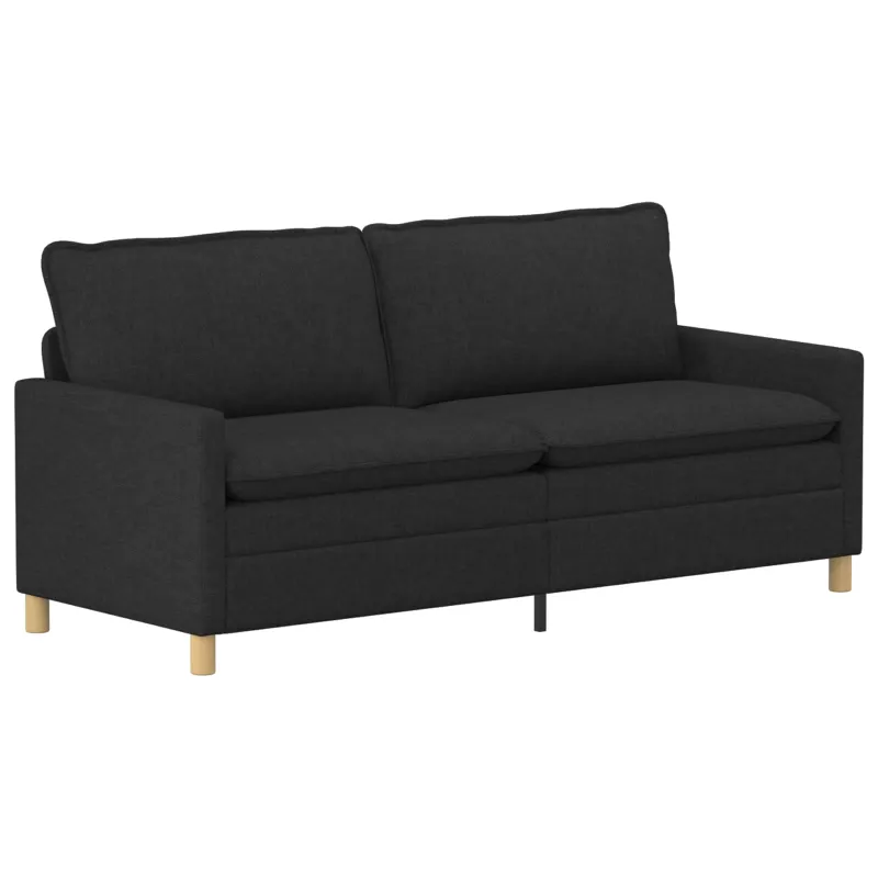 Sofa Juoda 196 x 81 x 87,5 cm Audinys