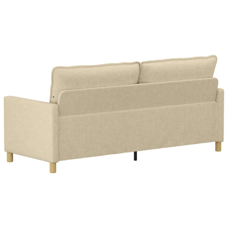 Sofa Kreminė 196 x 81 x 87,5 cm Audinys